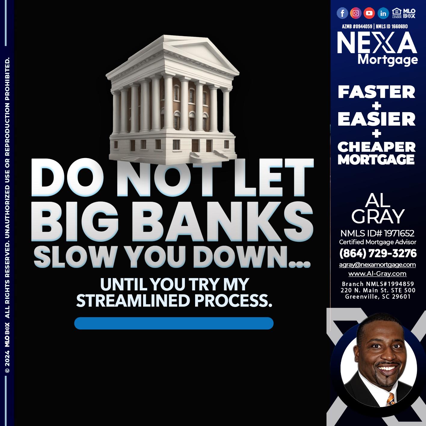 do not let - Al Gray -Loan Officer
