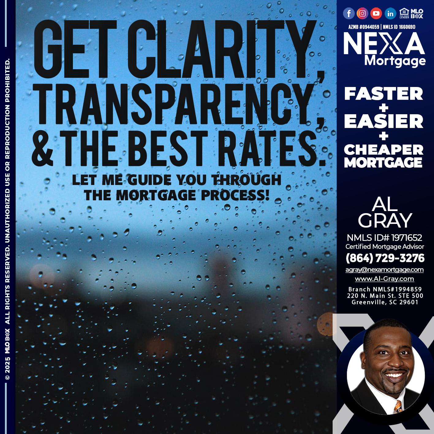 GET CLARITY - Al Gray -Loan Officer