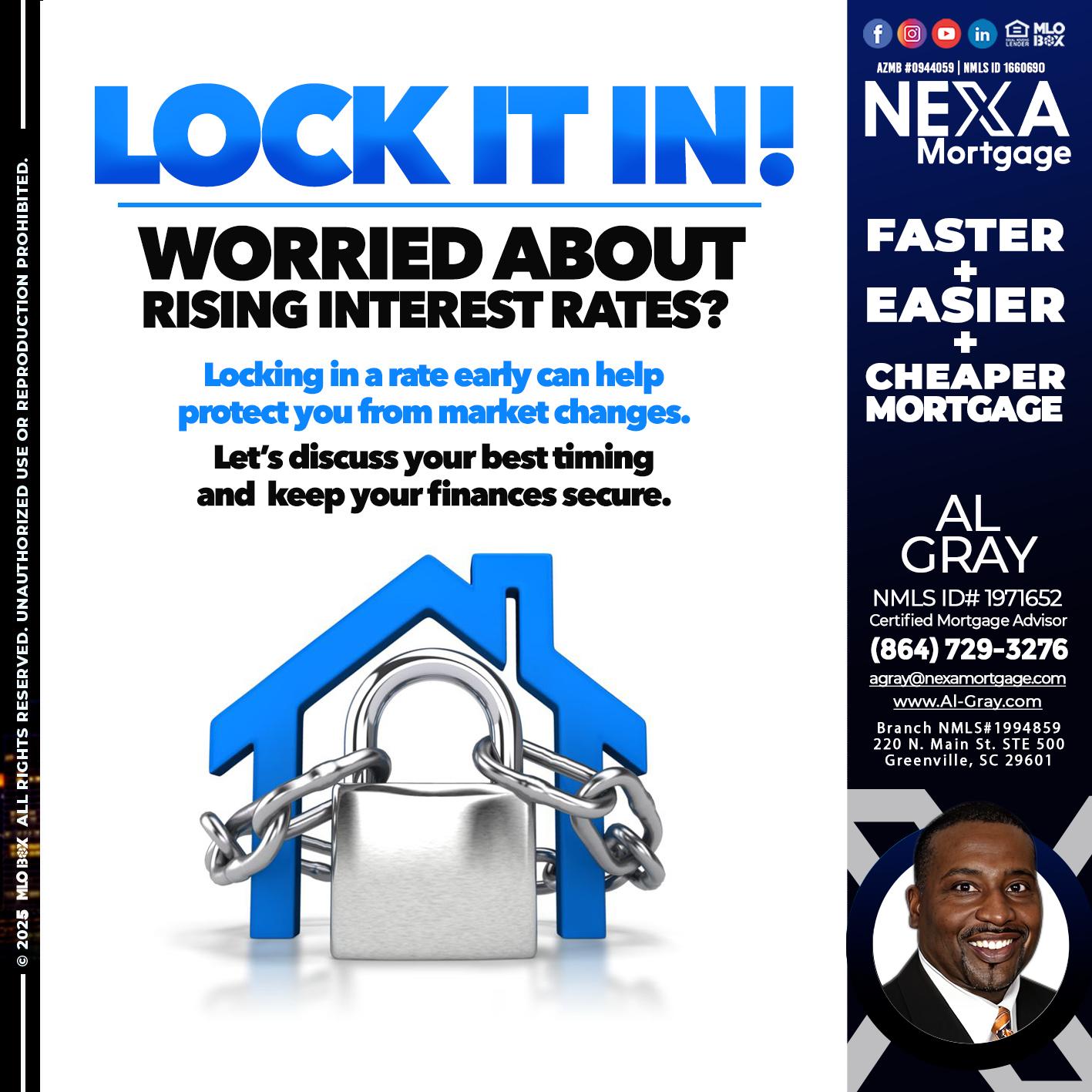 LOCK IT IN - Al Gray -Loan Officer