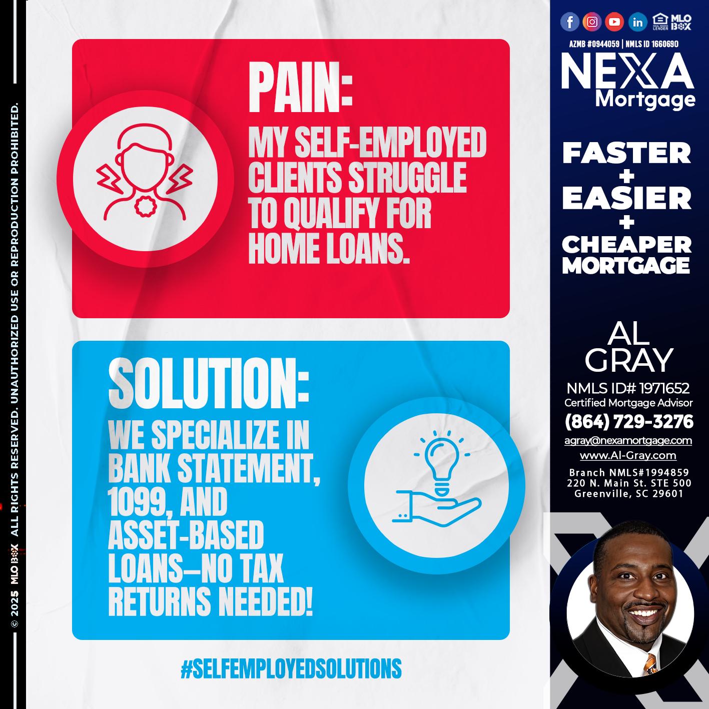pain-solution - Al Gray -Loan Officer