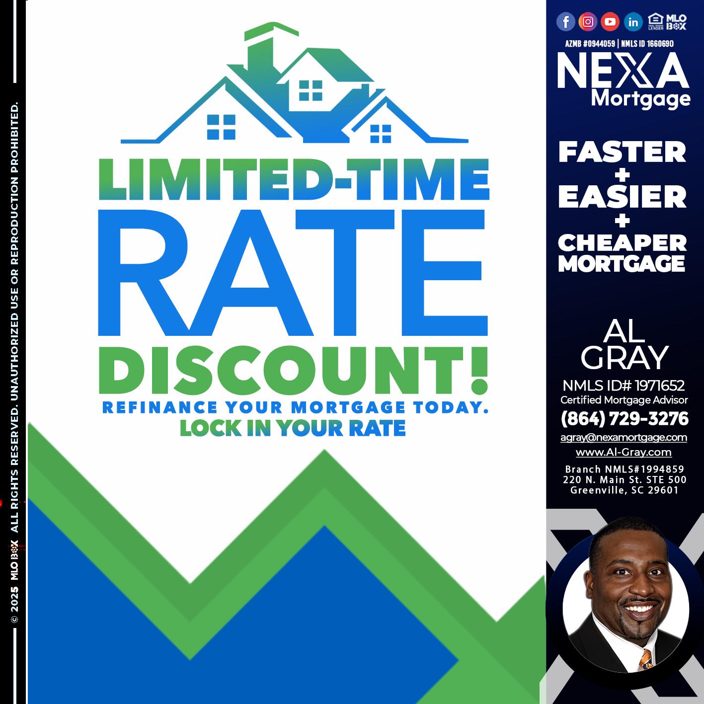 LIMITED TIME - Al Gray -Loan Officer