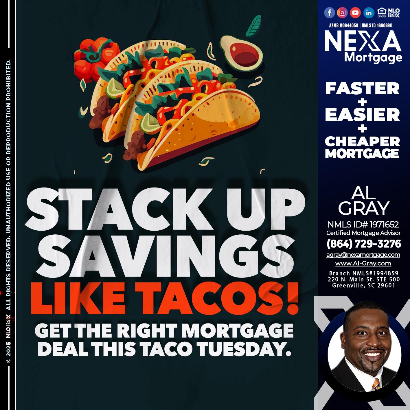 TACO TUESDAY - Al Gray -Loan Officer