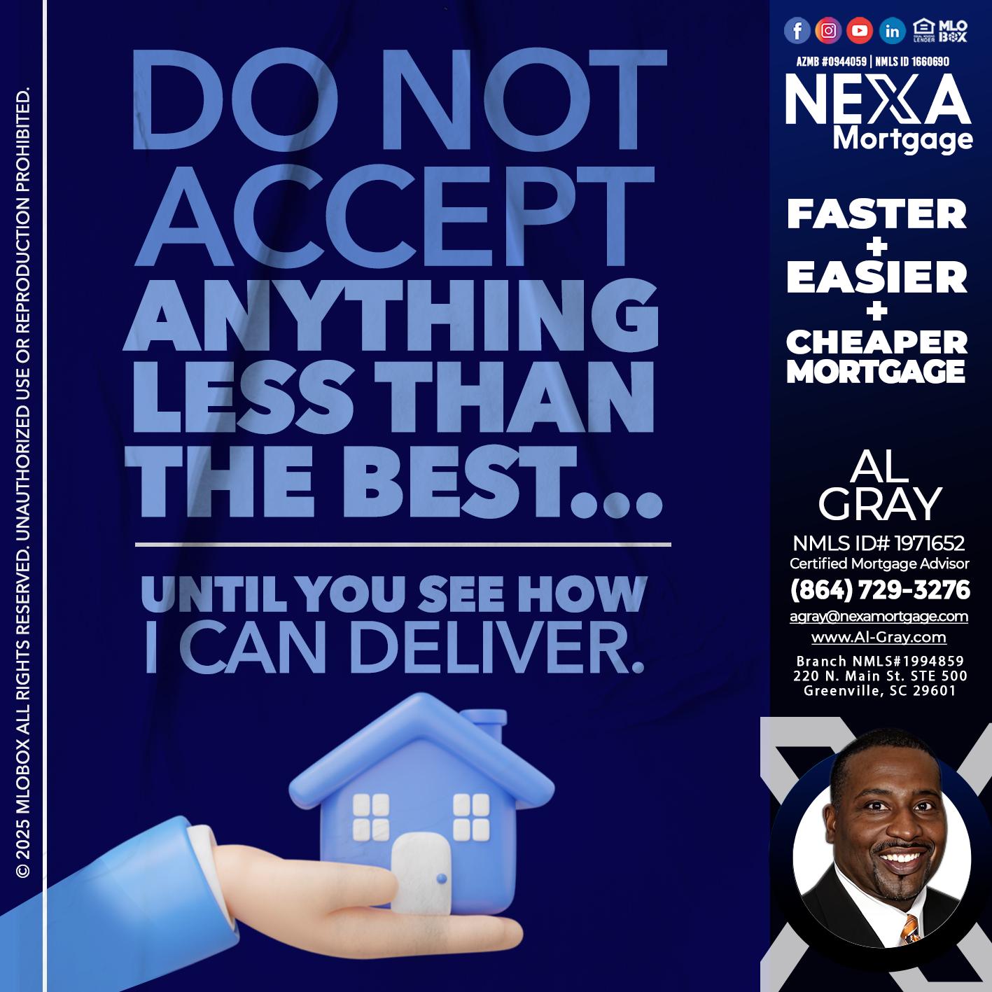 DO NOT ACCEPT - Al Gray -Loan Officer