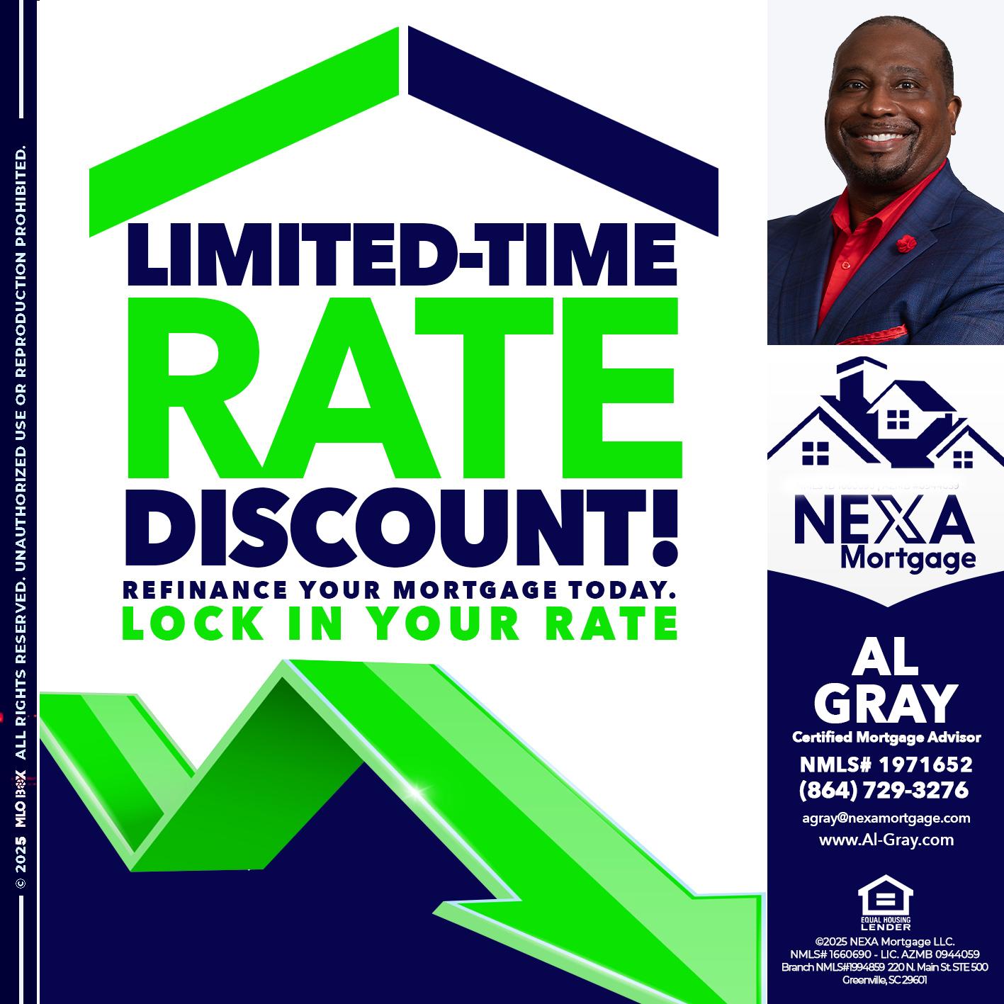 LIMITED TIME - Al Gray -Loan Officer