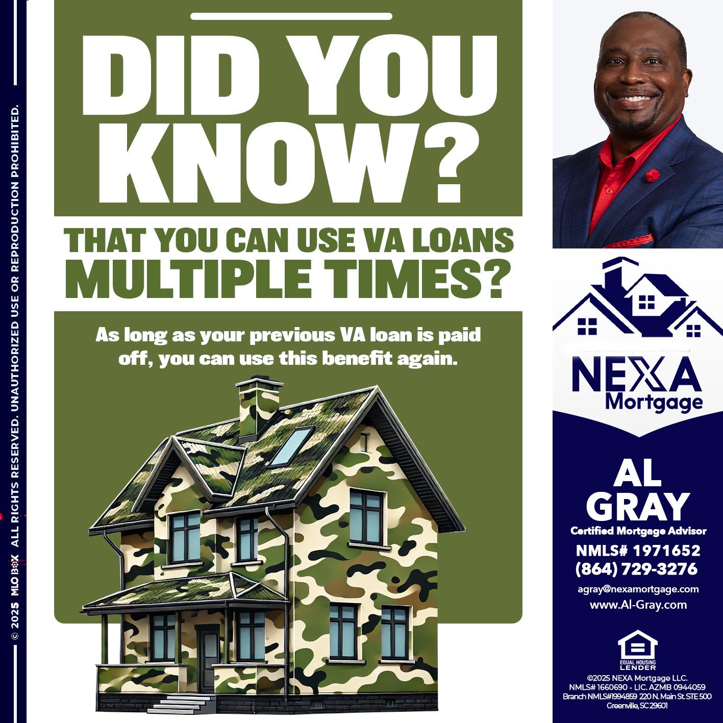 did you know - Al Gray -Loan Officer