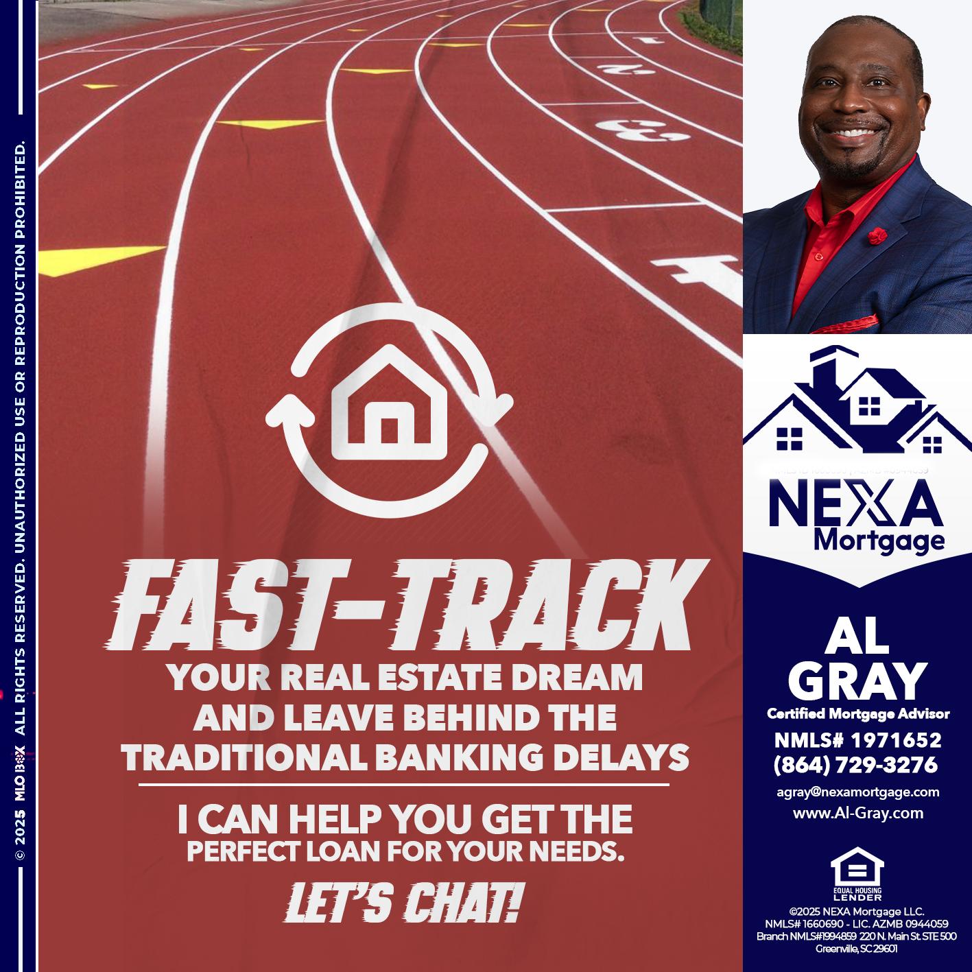 FAST TRACK - Al Gray -Loan Officer