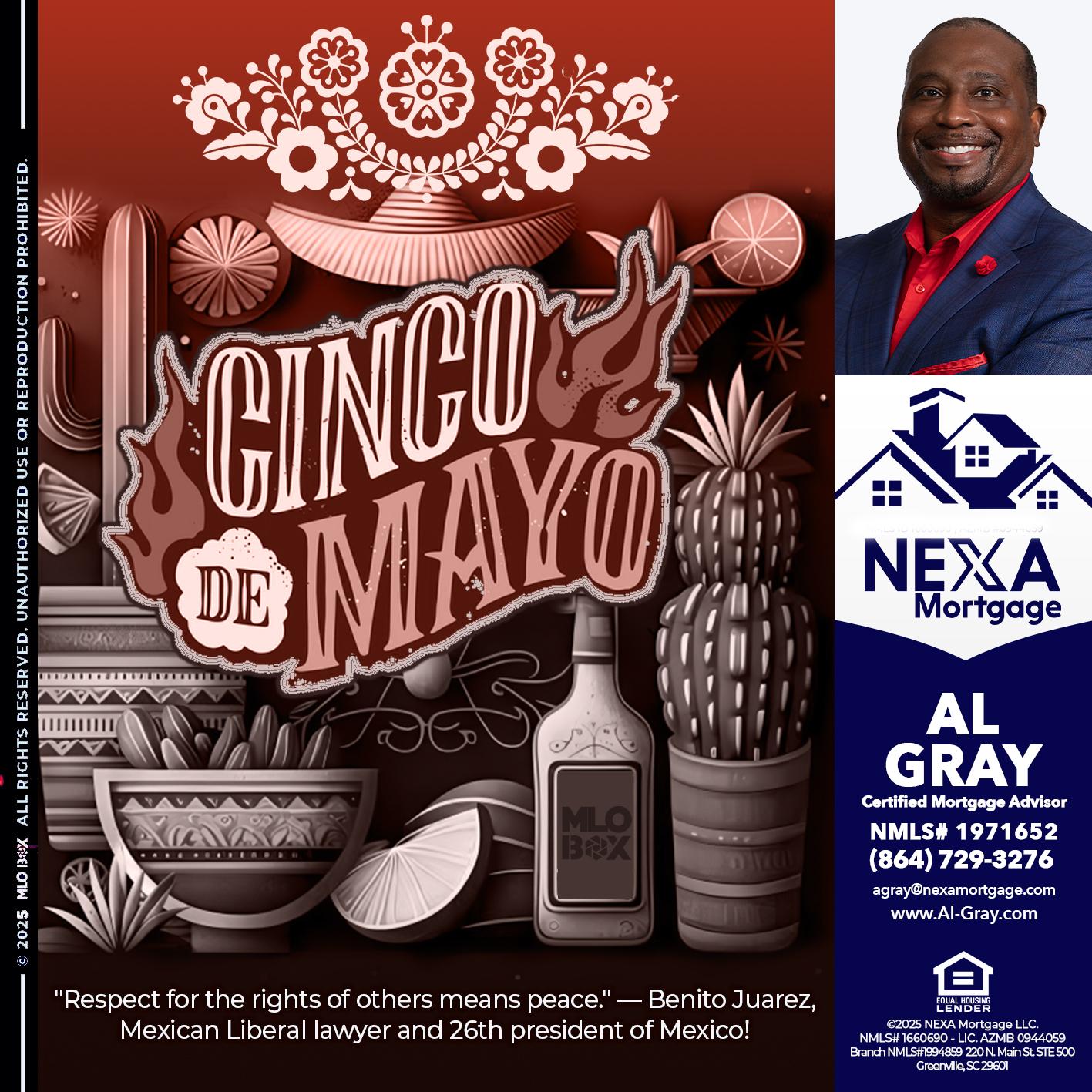 Feliz 5 de Mayo - Al Gray -Loan Officer