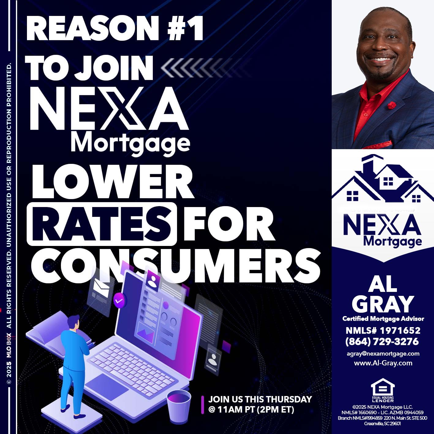 REASON 1 - Al Gray -Loan Officer