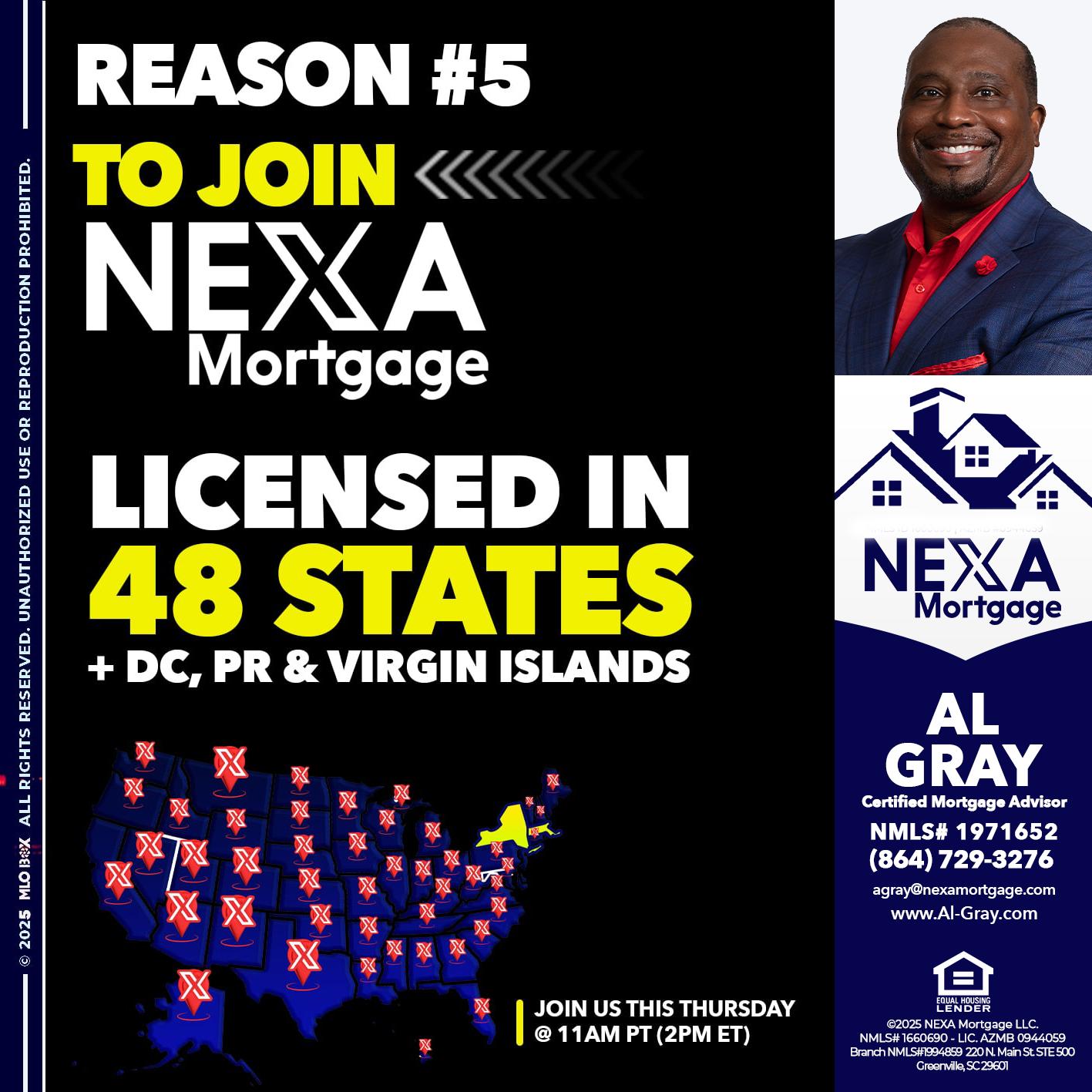 REASON 5 - Al Gray -Loan Officer