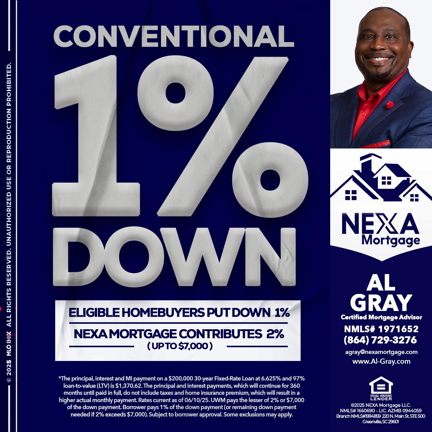 CONVENTIONAL - Al Gray -Loan Officer