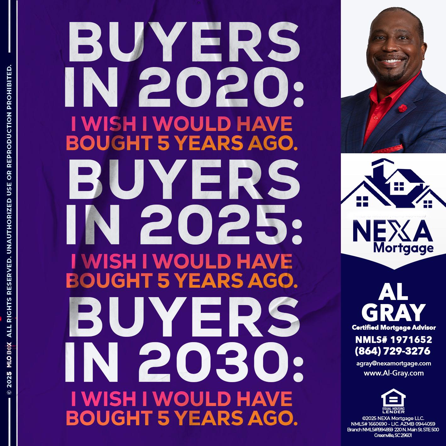 BUYERS IN 2020 - Al Gray -Loan Officer
