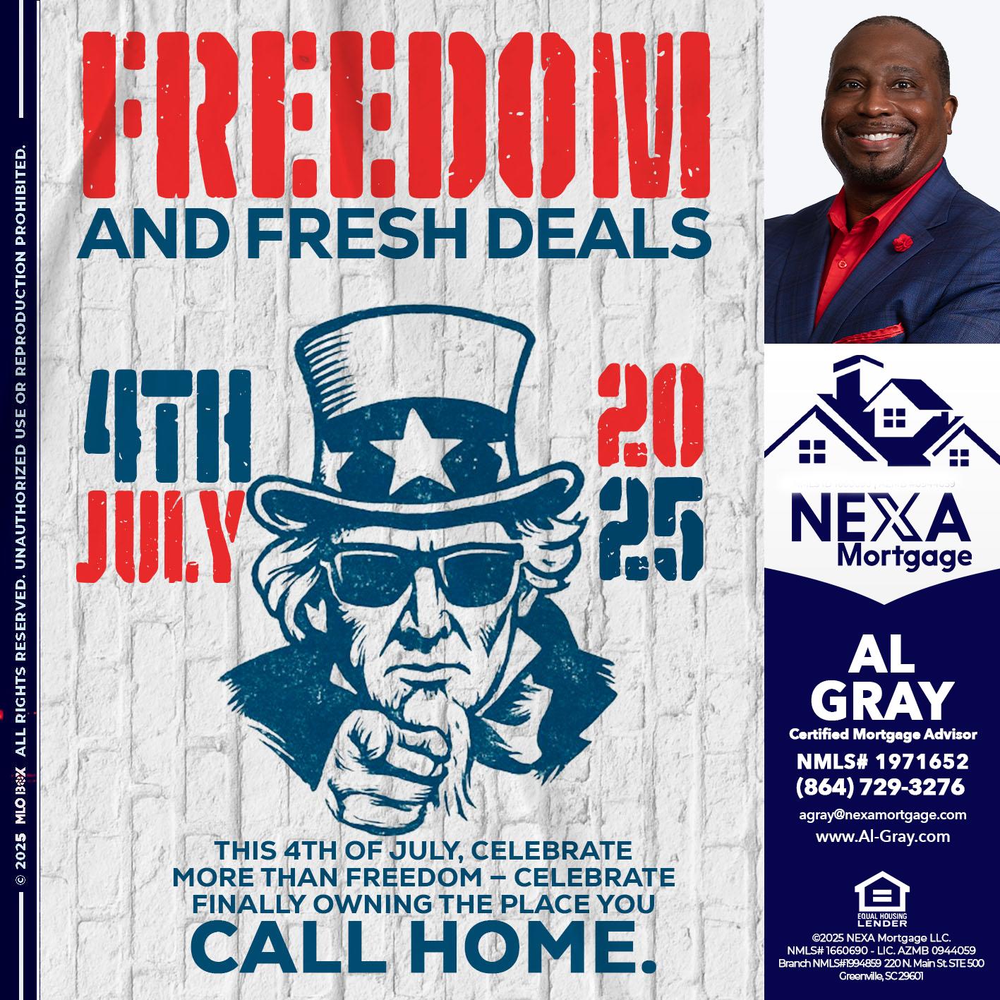 FREEDOM - Al Gray -Loan Officer