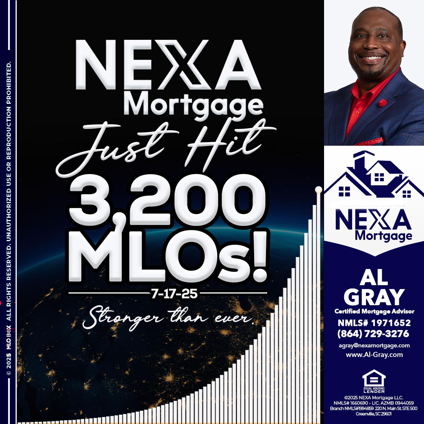 3200 MLOs - Al Gray -Loan Officer