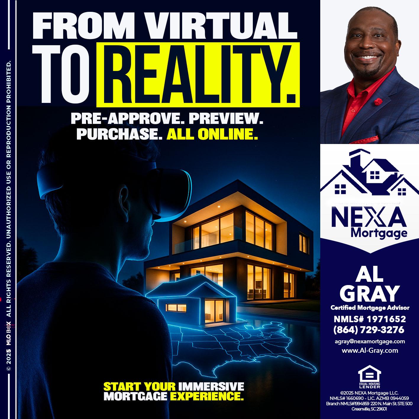 FROM VIRTUAL - Al Gray -Loan Officer