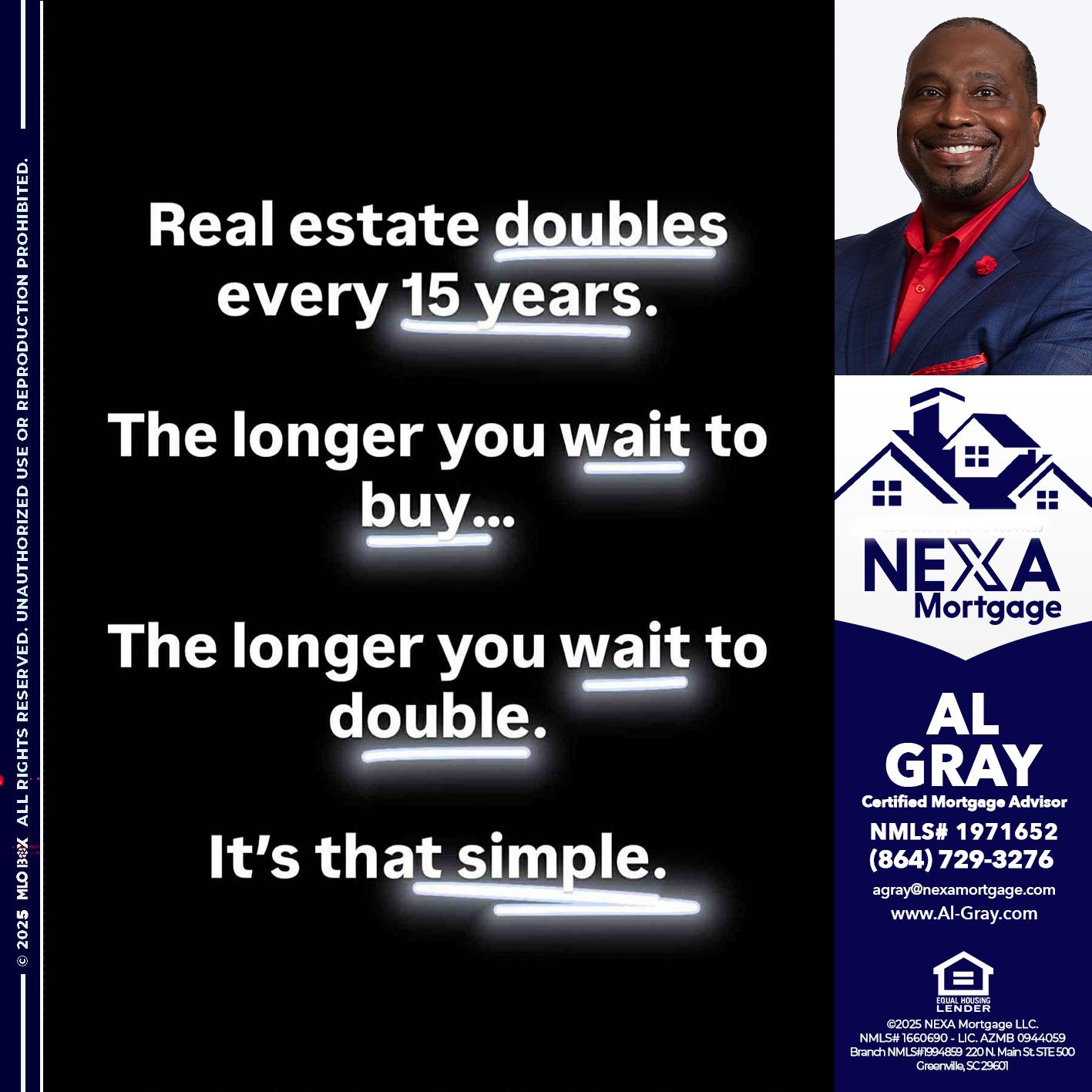 REAL ESTATE - Al Gray -Loan Officer