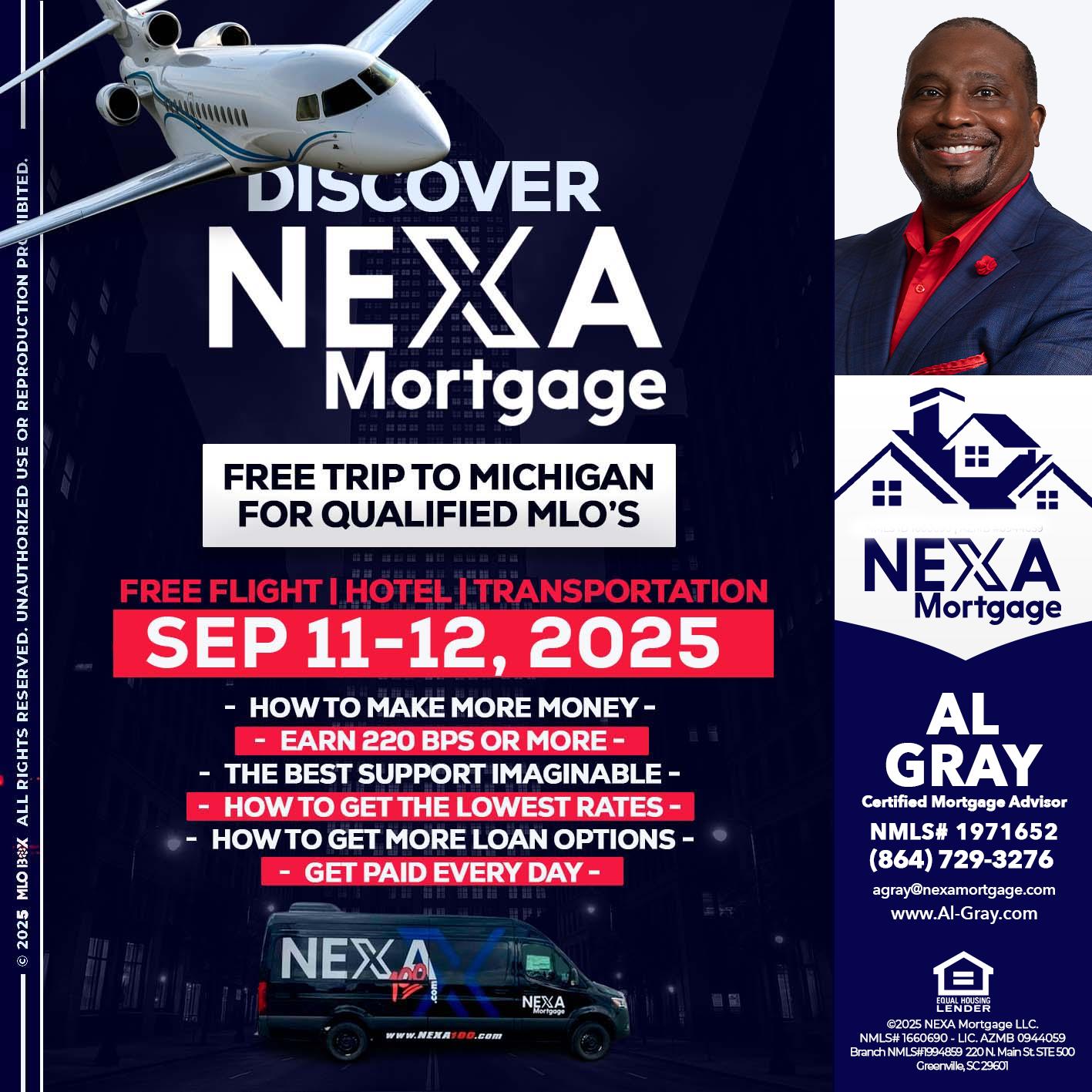 DISCOVER NEXA MORTGAGE - Al Gray -Loan Officer