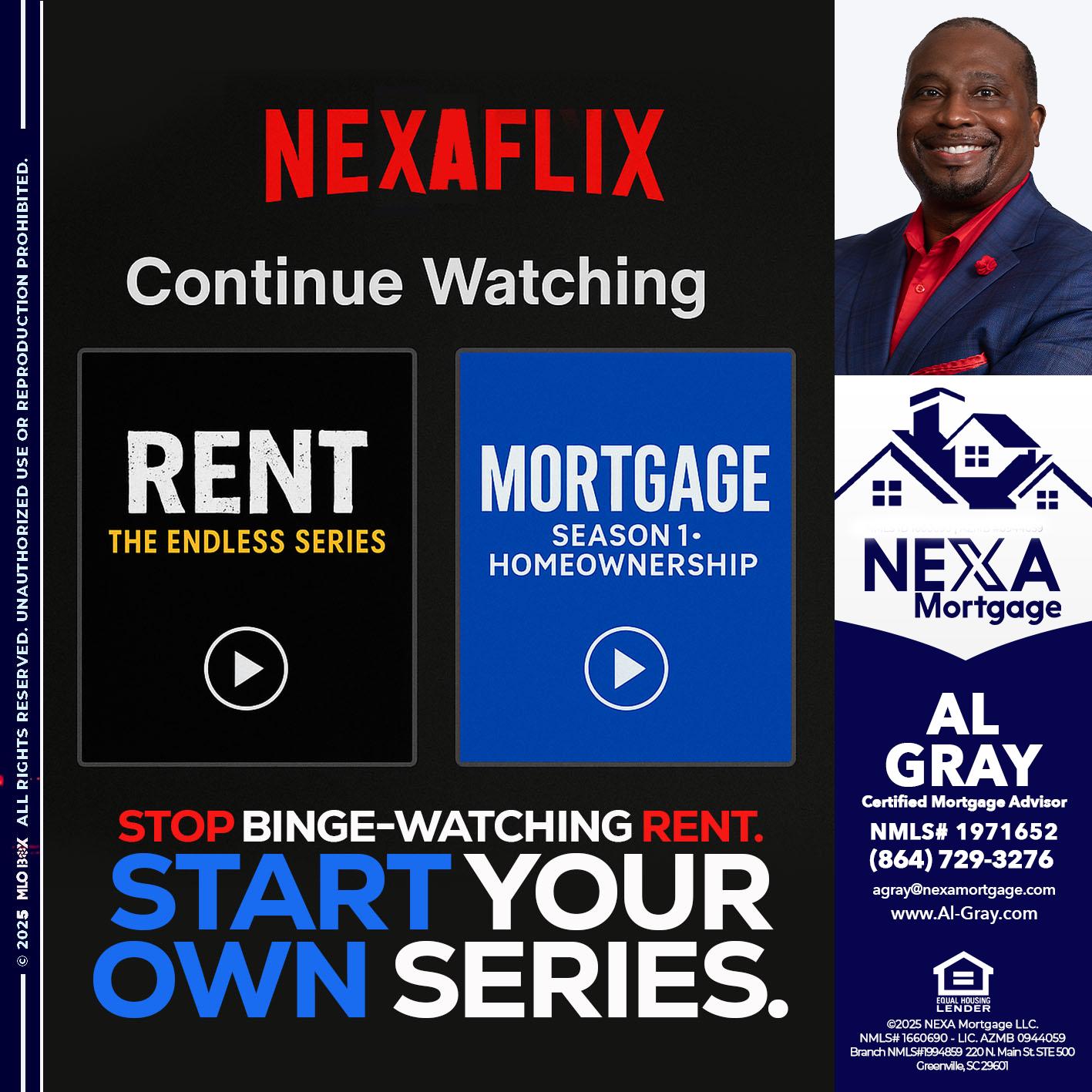 NEXAFLIX - Al Gray -Loan Officer