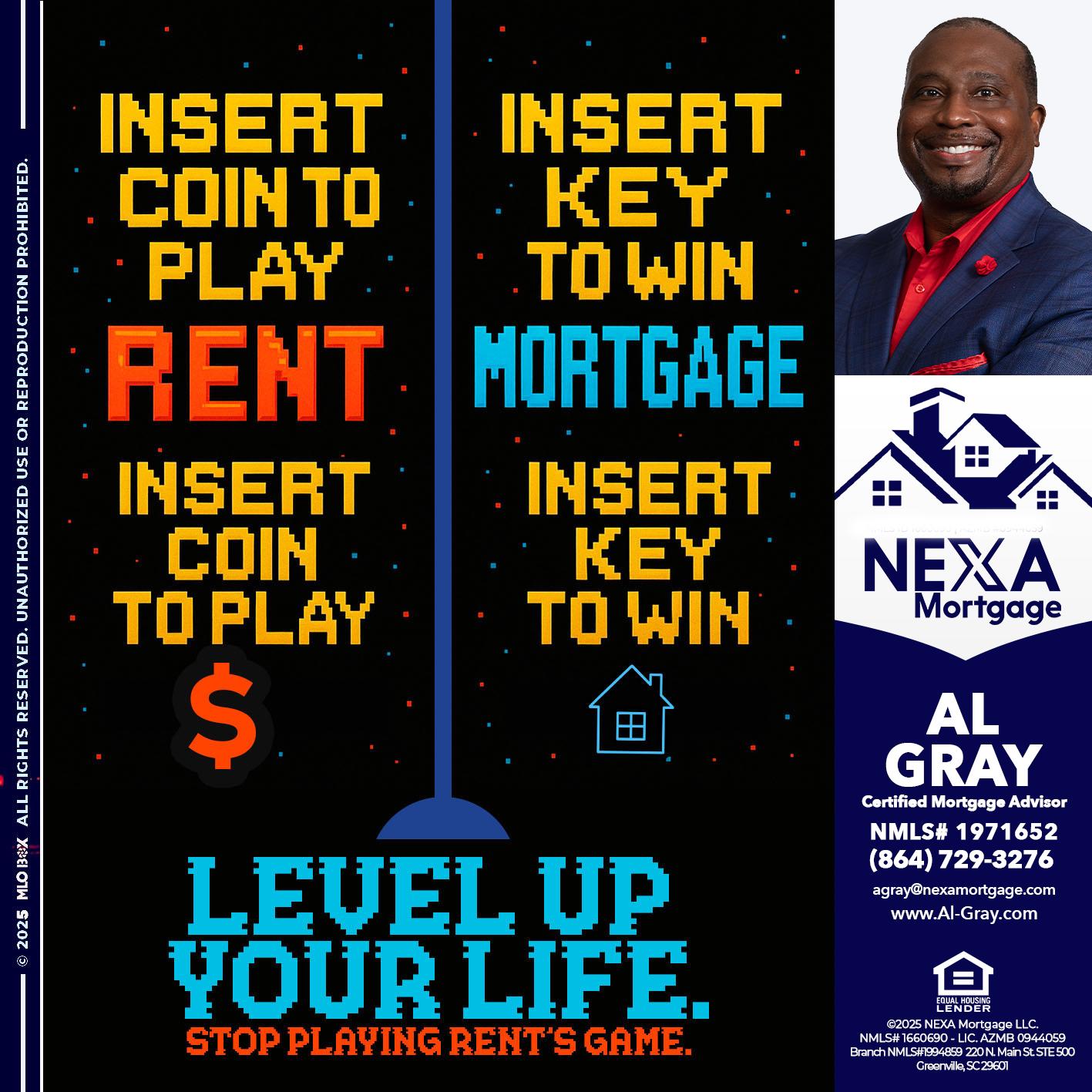 INSERT COIN - Al Gray -Loan Officer