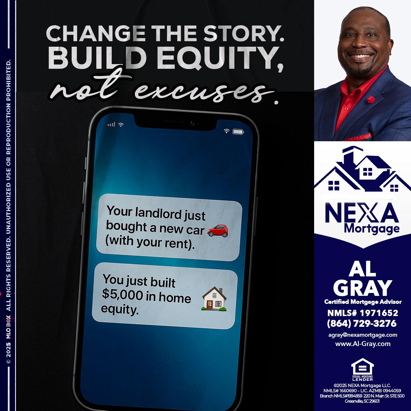 CHANGE THE HISTORY - Al Gray -Loan Officer