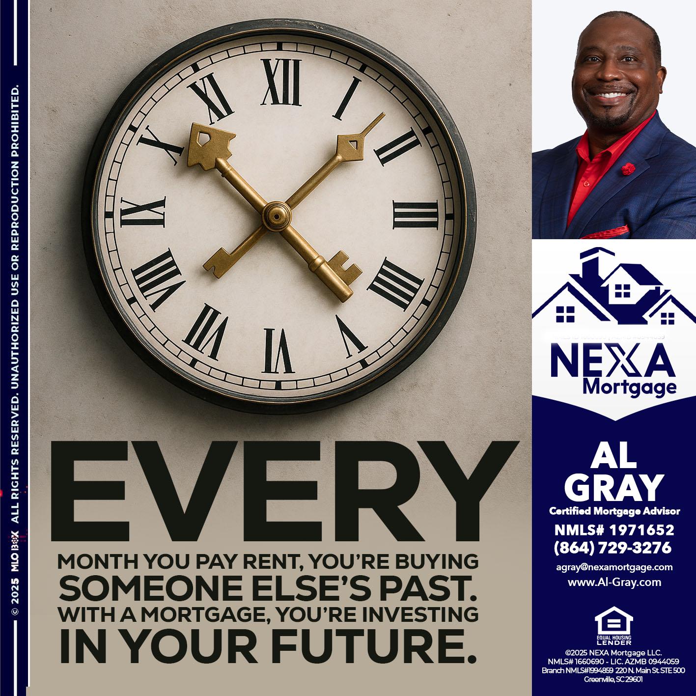 EVERY MONTH - Al Gray -Loan Officer