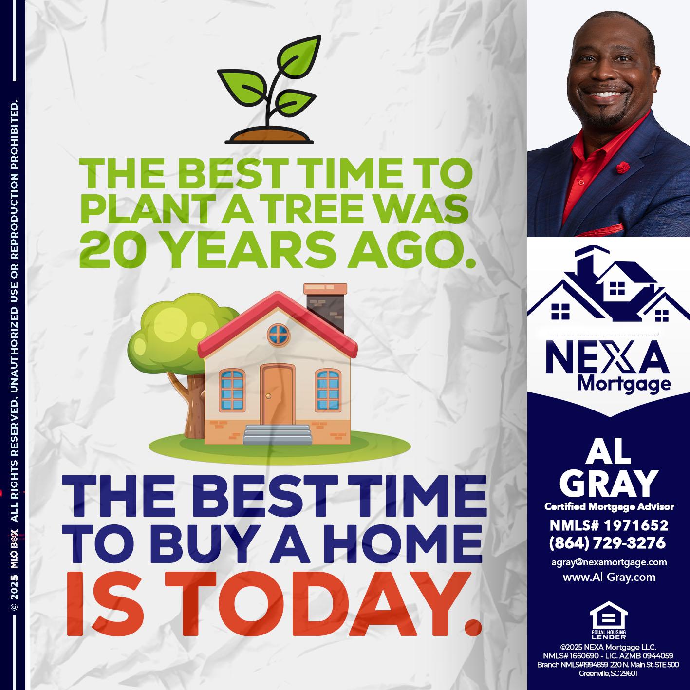 BEST TIME TO - Al Gray -Loan Officer