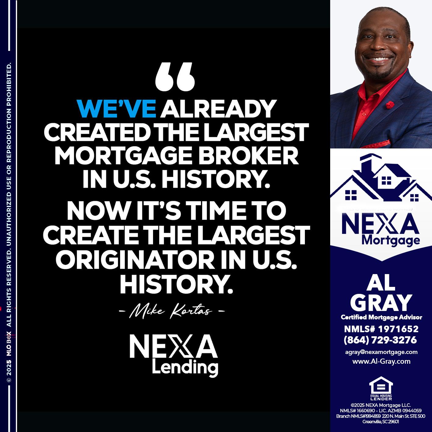 MIKE KORTAS - Al Gray -Loan Officer