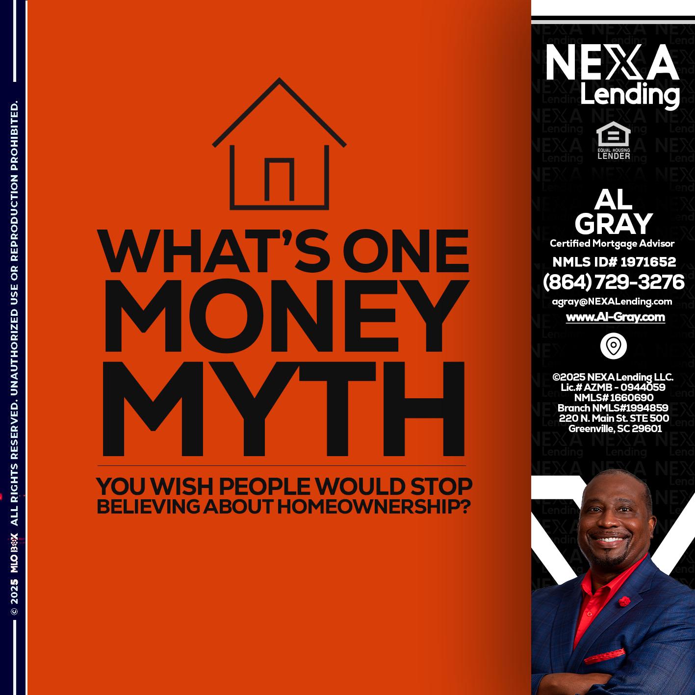 WHATS ONE - Al Gray -Loan Officer