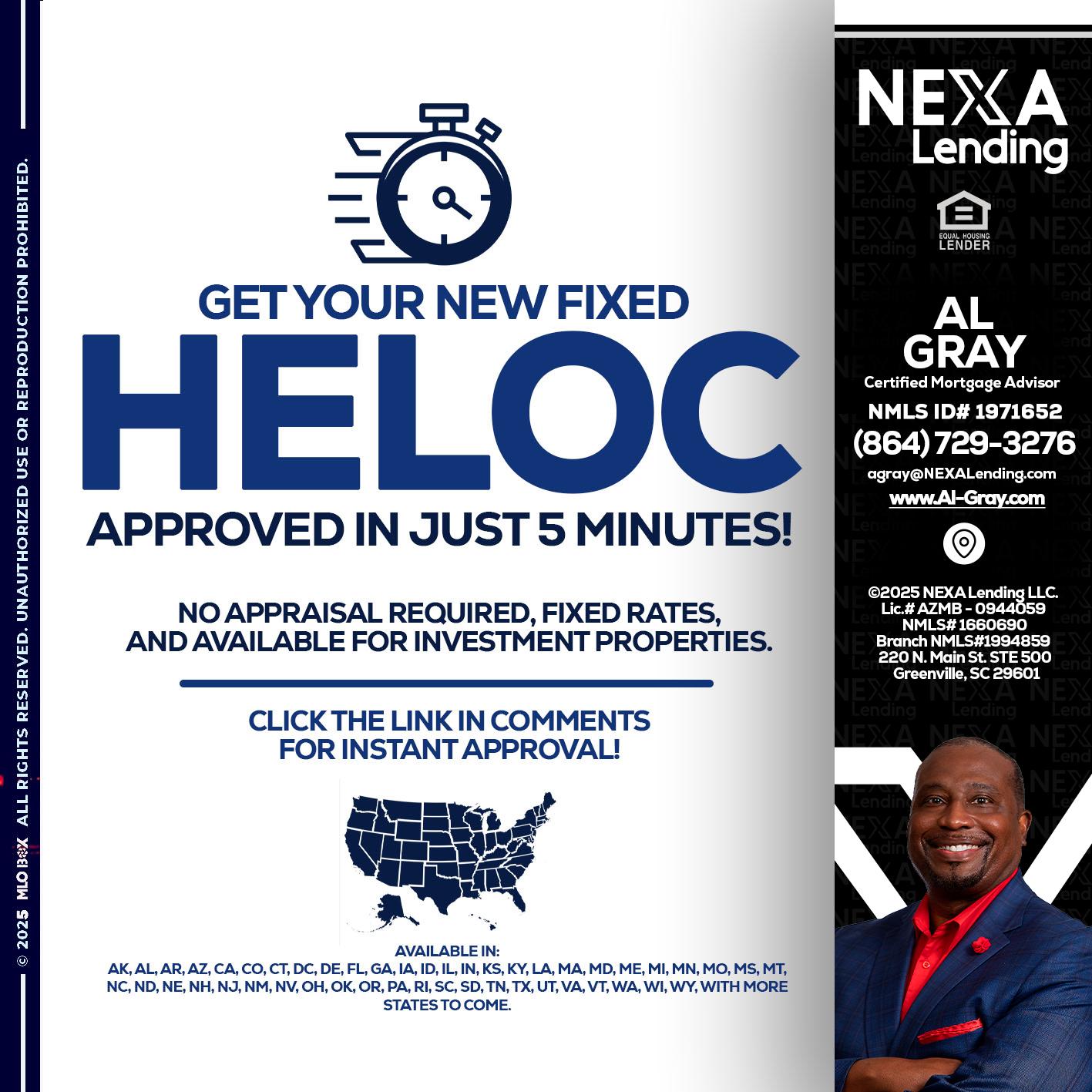 HELOC - Al Gray -Loan Officer