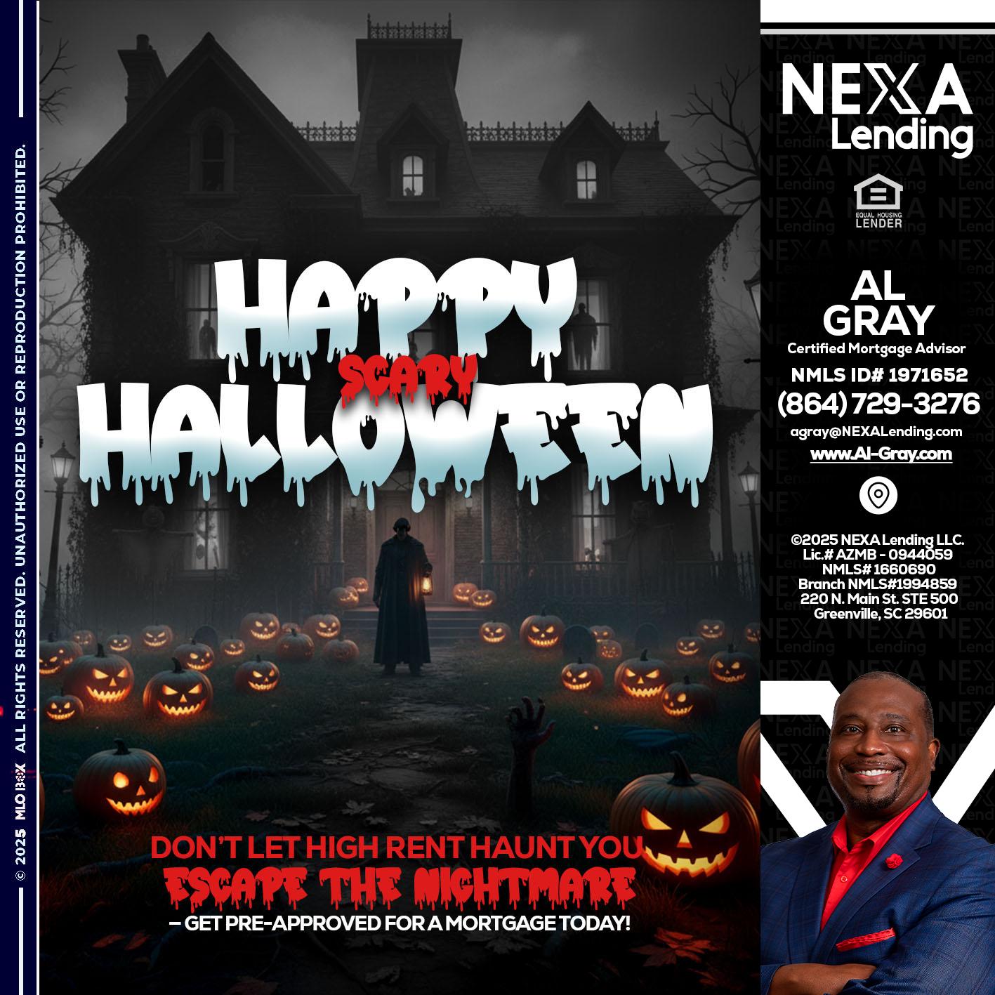 HAPPY HALLOWEEN - Al Gray -Loan Officer