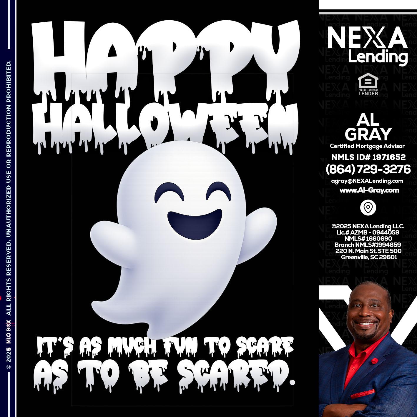 HAPPY HALLOWEEN - Al Gray -Loan Officer