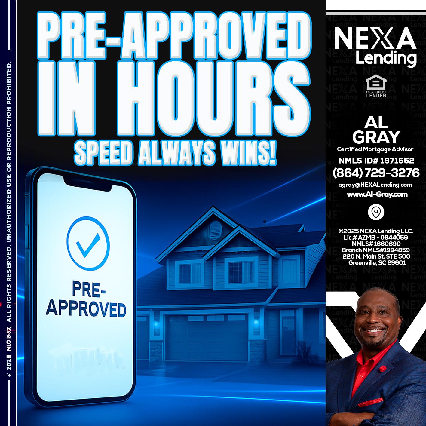 PRE - Al Gray -Loan Officer