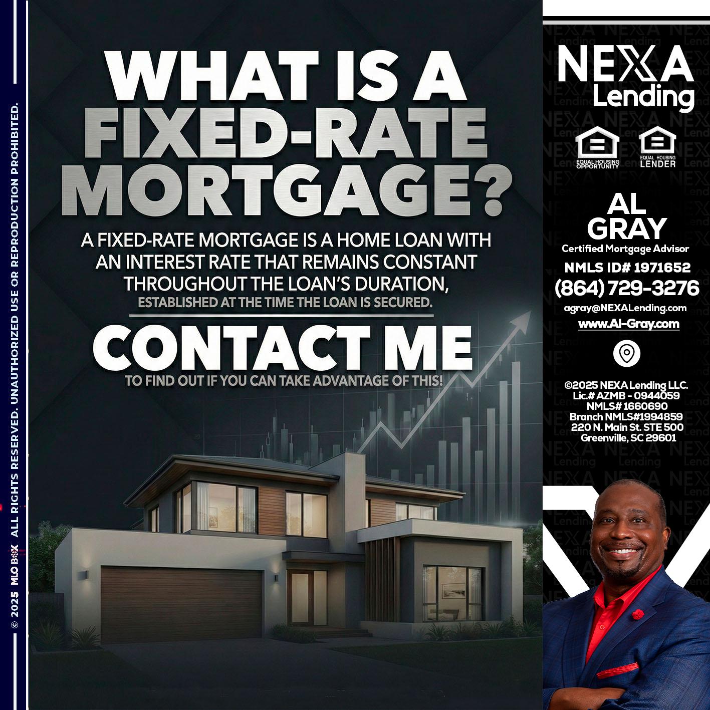 WHAT IS A - Al Gray -Branch Mgr/Sr. LO