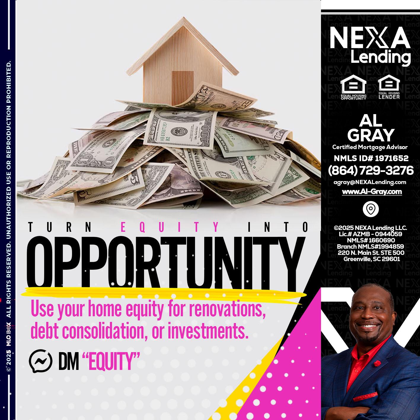 opportunity - Al Gray -Branch Mgr/Sr. LO