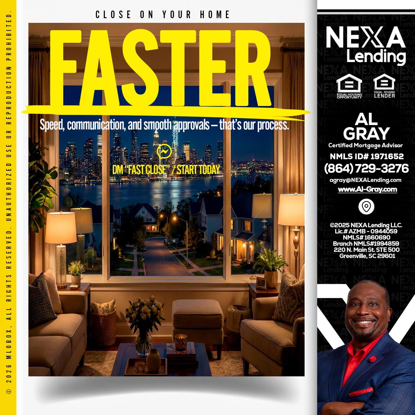 FASTER - Al Gray -Branch Mgr/Sr. LO