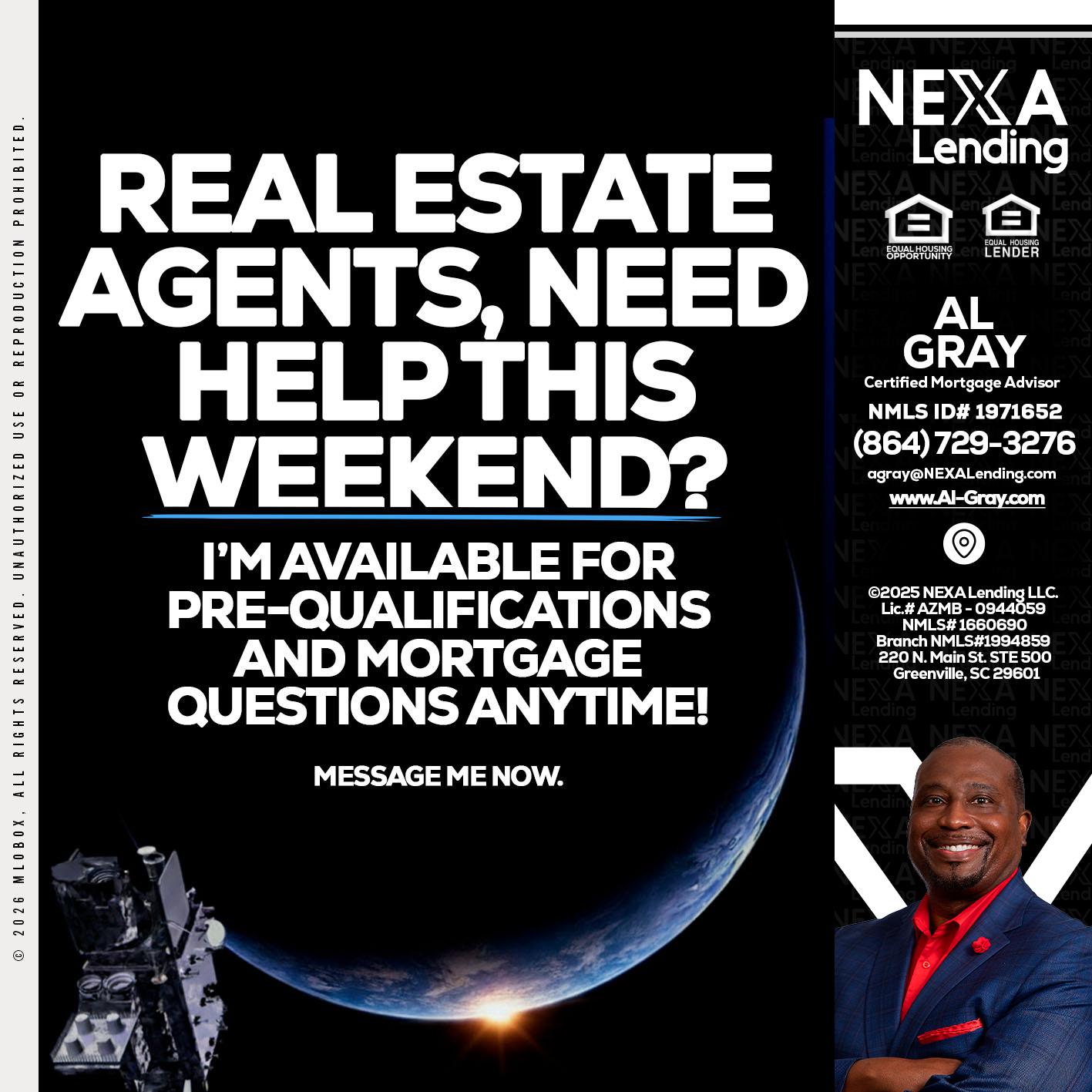 REAL ESTATE AGENTS - Al Gray -Branch Mgr/Sr. LO