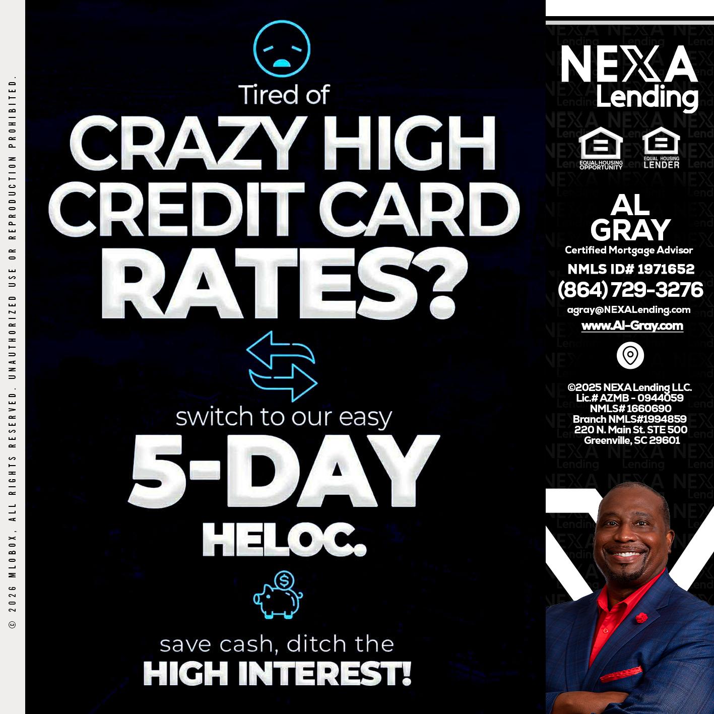 CRAZY HIGH - Al Gray -Branch Mgr/Sr. LO