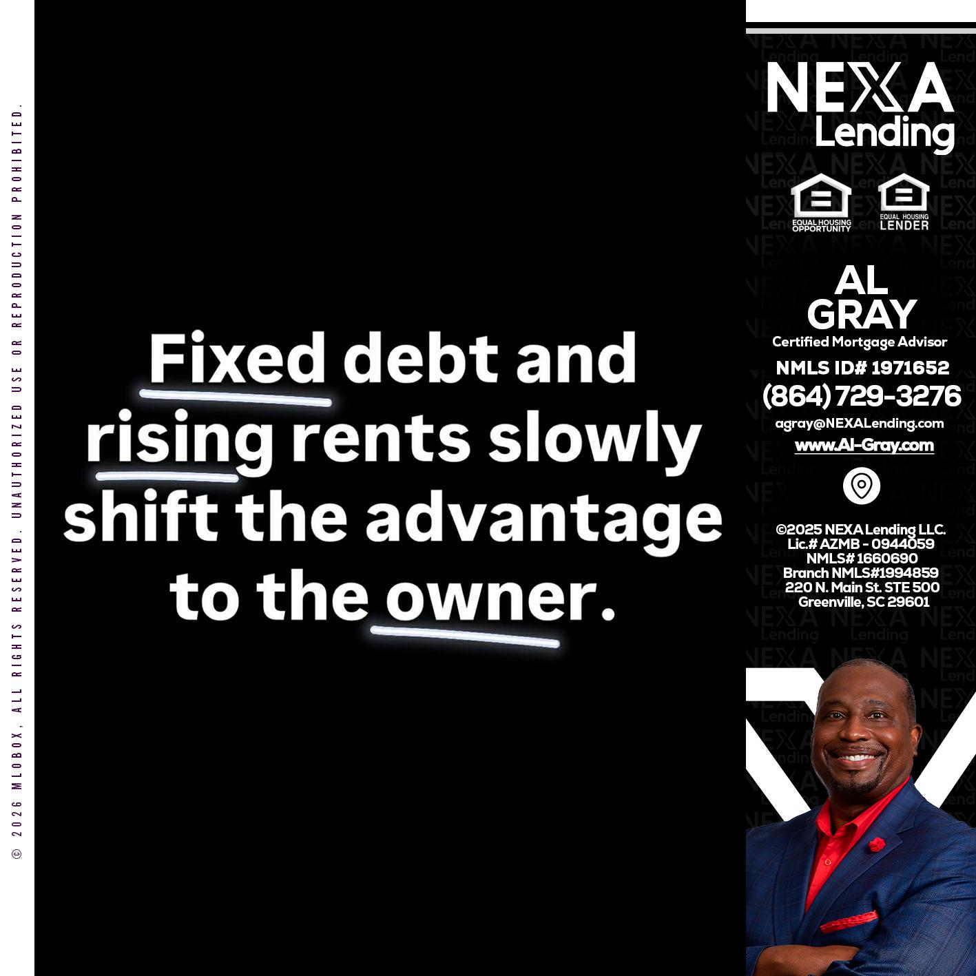 FIXED DEBT - Al Gray -Branch Mgr/Sr. LO