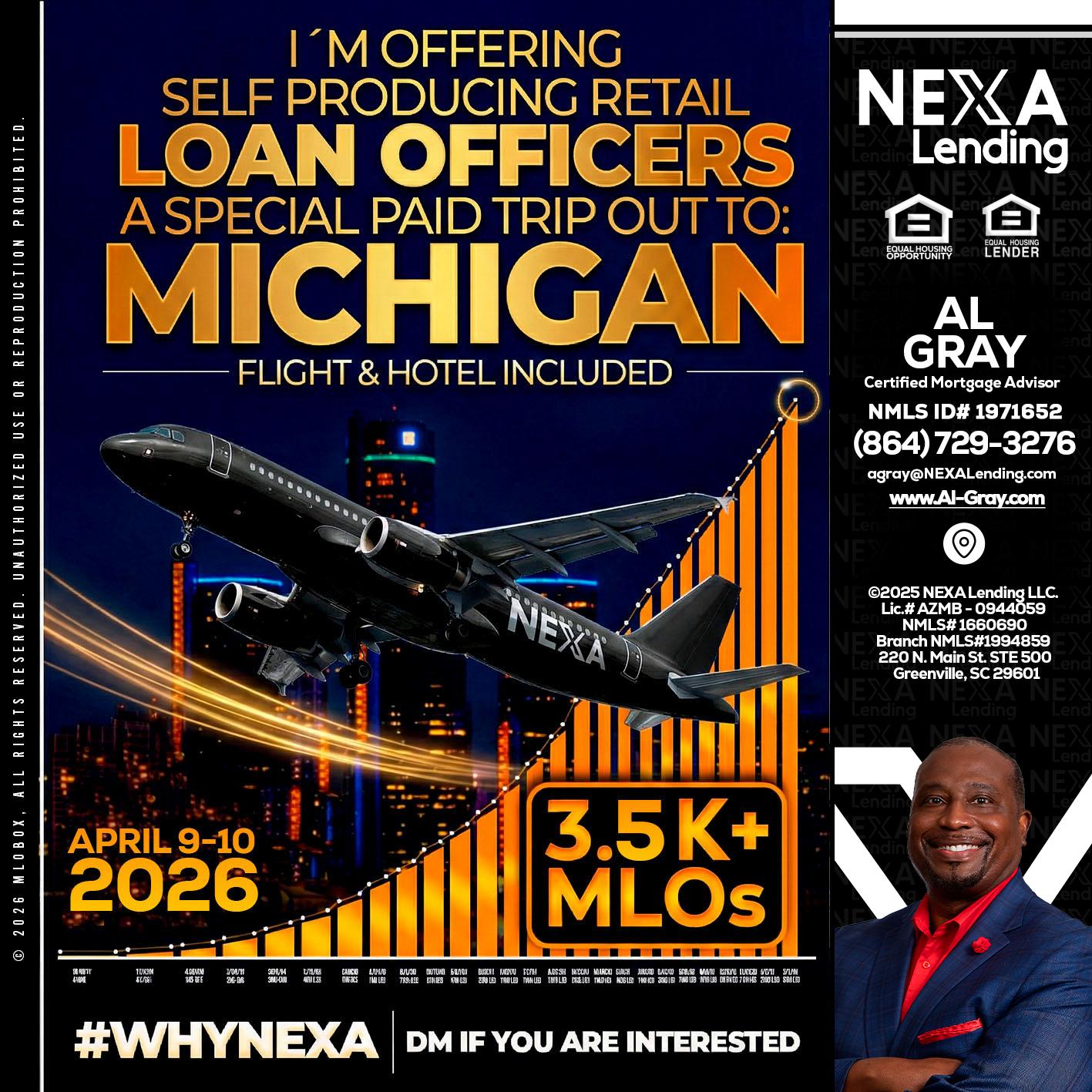 3.5K - Al Gray -Branch Mgr/Sr. LO