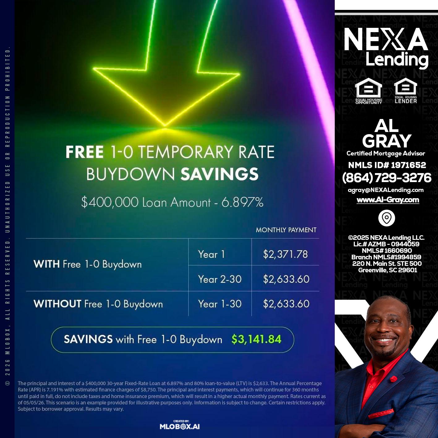 BUYDOWN - Al Gray -Branch Mgr/Sr. LO