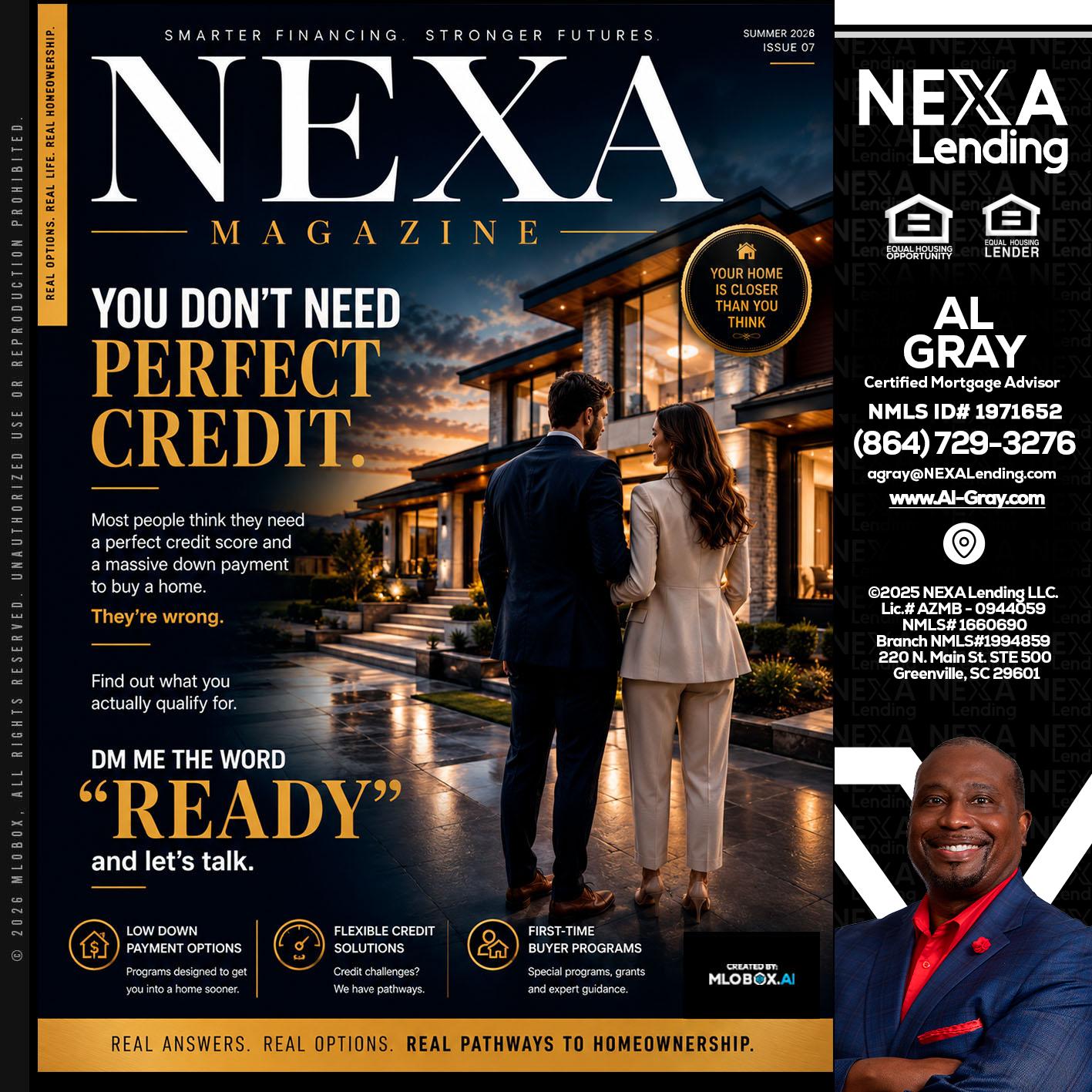 NEXA MAGAZINE - Al Gray -Branch Mgr/Sr. LO