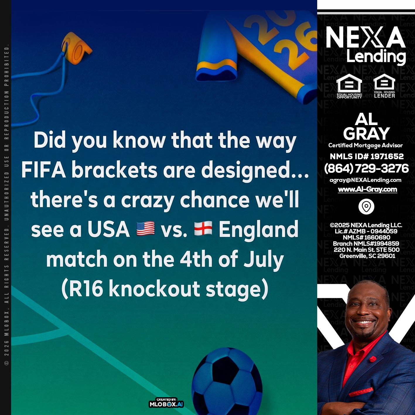 did you know? - Al Gray -Branch Mgr/Sr. LO