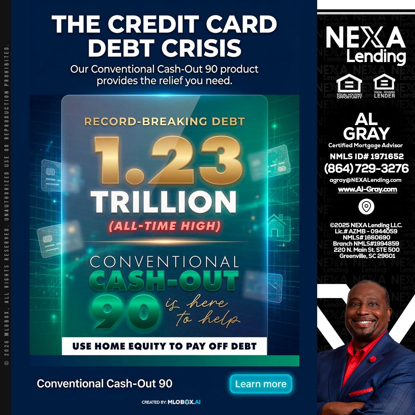 THE CREDIT CARD - Al Gray -Branch Mgr/Sr. LO