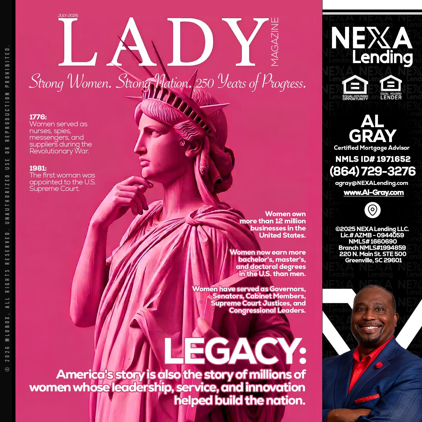 LADY LIBERTY! - Al Gray -Branch Mgr/Sr. LO